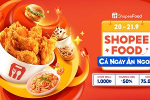 Ngày hội ShopeeFood trở lại với sức nóng nhân đôi từ bộ đôi anh tài Kay Trần - Bùi Công Nam.