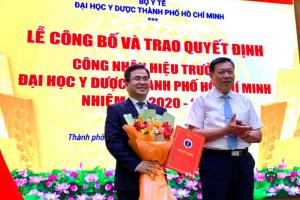 Trường đại học Y Dược TP.HCM có hiệu trưởng sau 4 năm