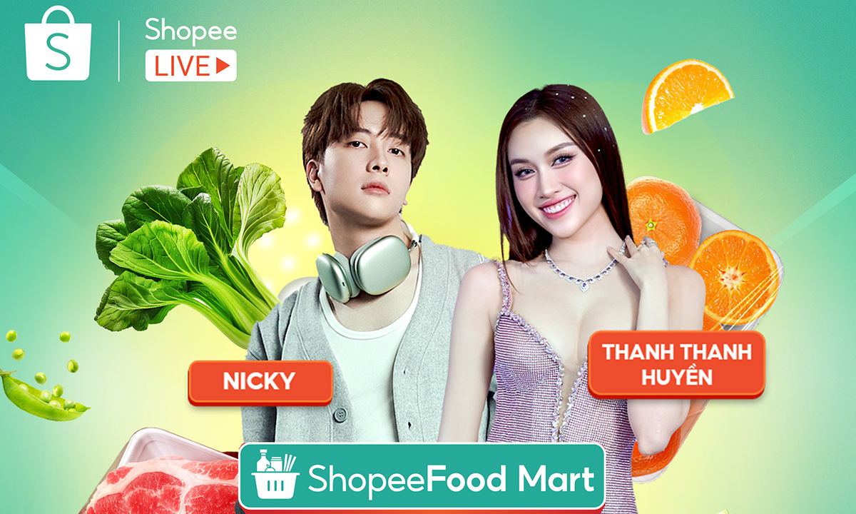 ShopeeFood Mart “bắt tay” cùng 6 thương hiệu tung deal độc quyền giảm đến 50%